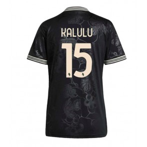 Juventus Pierre Kalulu #15 Tredje Tröja Dam 2025-26 Kortärmad